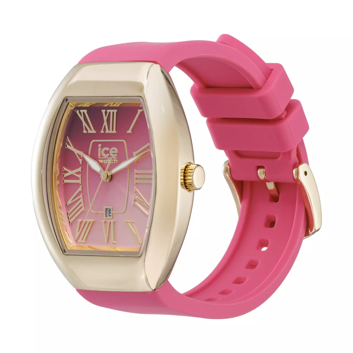 Jam Tangan Wanita Ice Watch ICE Boliday Dome - Pink Gold 35mm [024050]