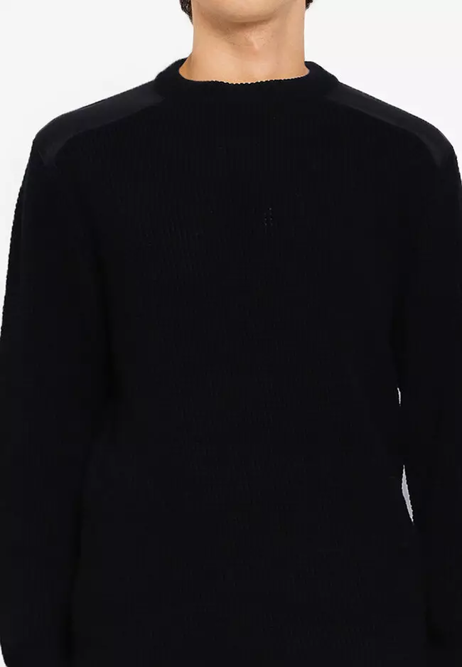 French connection hot sale black sweater