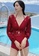 Its Me red Sexy Lace Big Backless One-Piece Swimsuit 8429CUS1048112GS_6