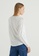 United Colors of Benetton white T-shirt with lace details E951EAABAF6A01GS_2