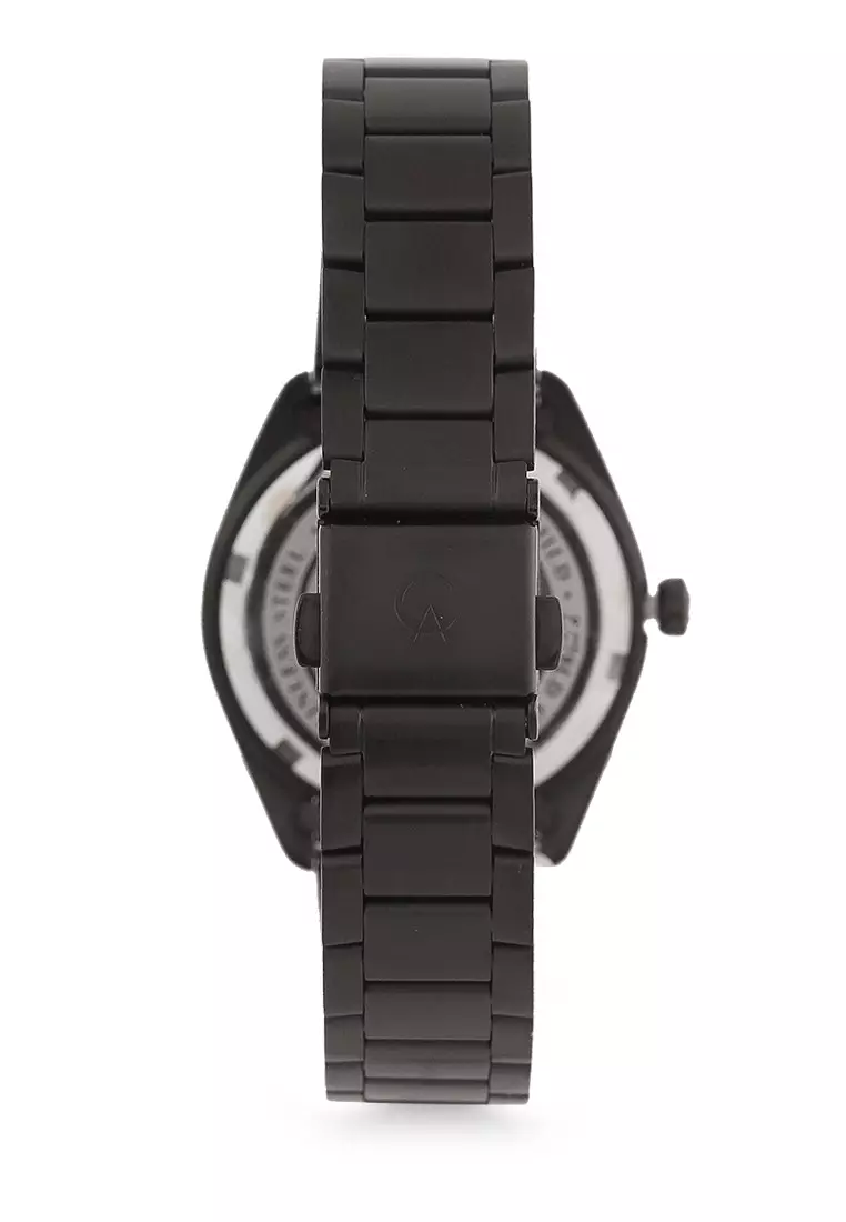 Alexandre Christie Jam Tangan Wanita - Black - Stainless Steel - 8679 LDBIPBA