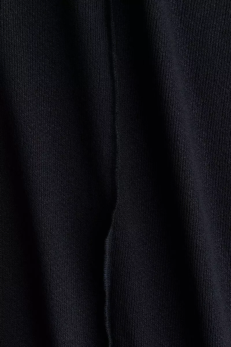 Knitted boat-neck top