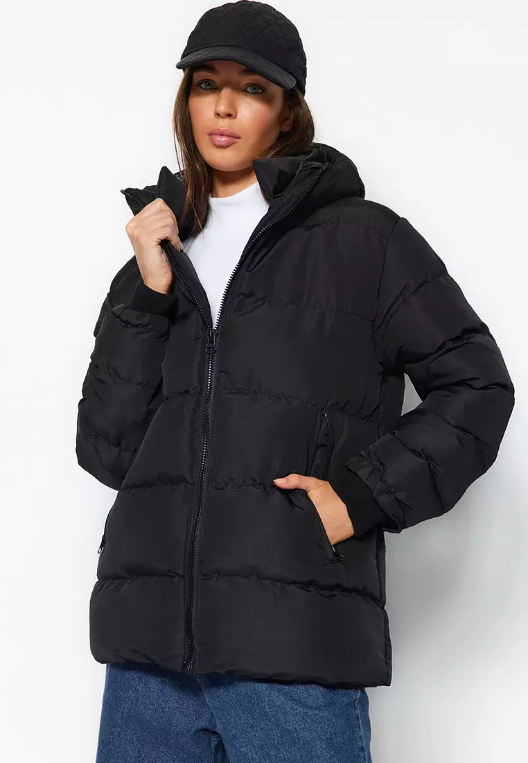 Buy Trendyol Hooded Waterproof Inflatable Coat 2024 Online
