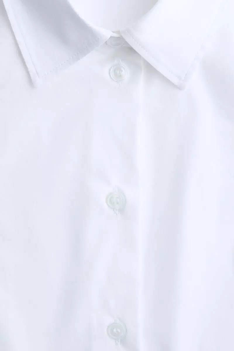 Cotton-blend shirt