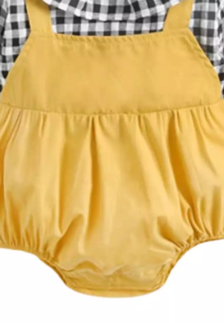 Duena Romper Set - Yellow