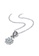 A-Excellence black Premium Elegant  Black Silver Necklace A14D0AC91B3E2DGS_5