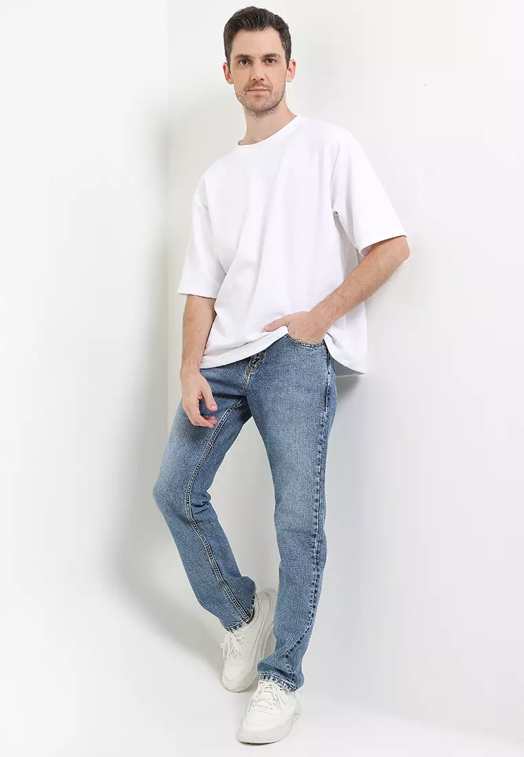 Fashion Slim Fit Denim Pants CSL489D