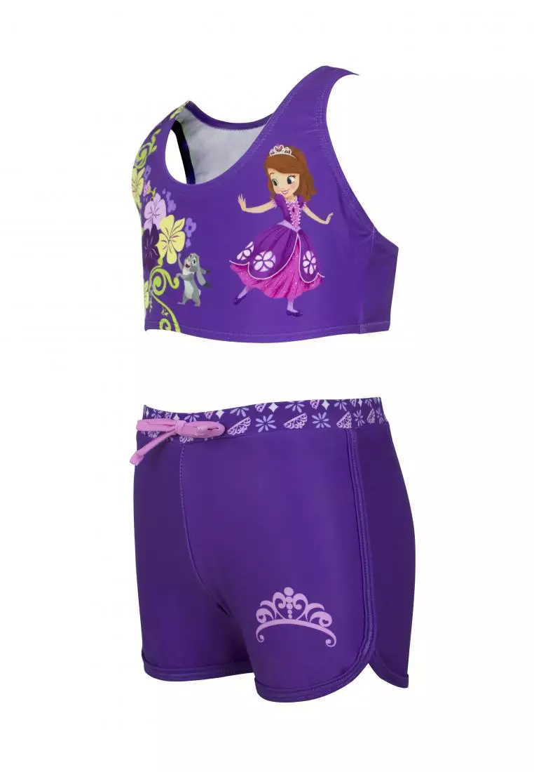 Sofia The First Boyleg Set Girls Swimwear