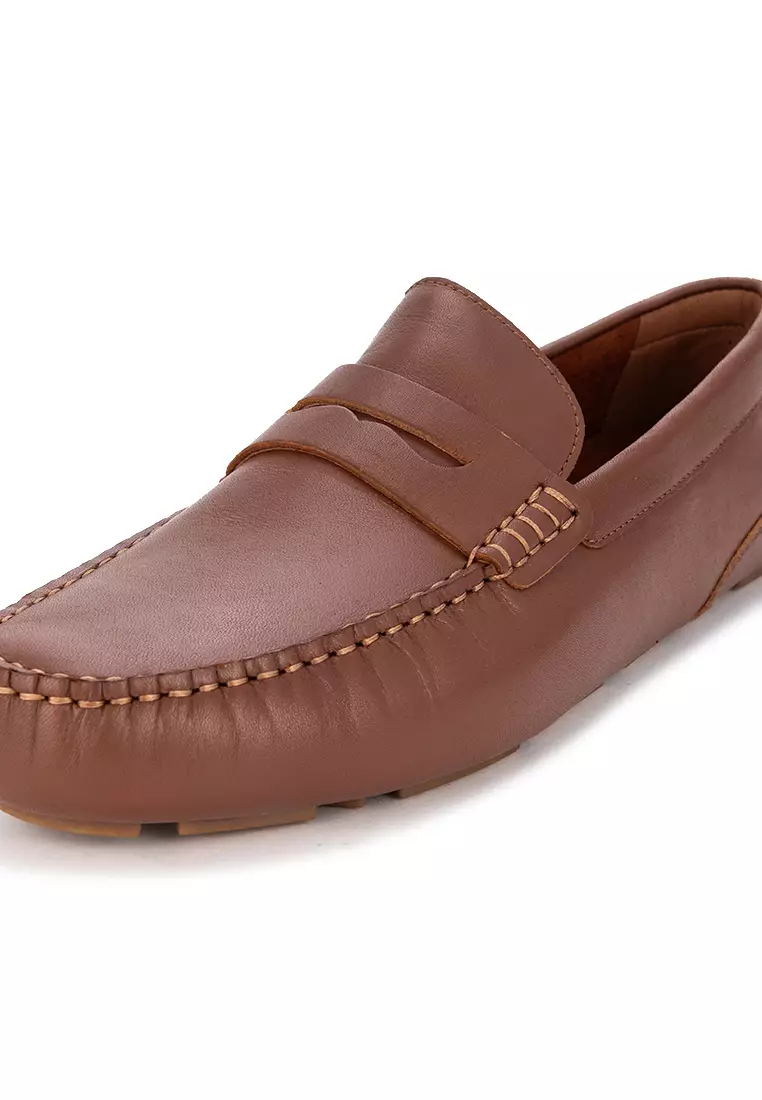 Men's Davenport Penny Loafers Brown