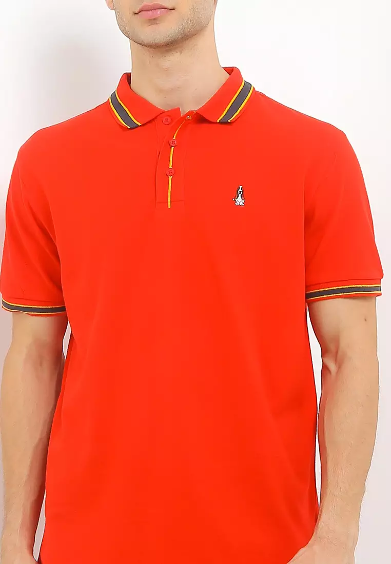 Cny Hao Polo Shirt With Embroidery