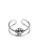 OrBeing white Premium S925 Sliver Flower Ring 25028AC36C9D0CGS_1