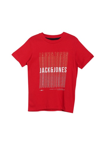 Jack & Jones red Short Sleeves Cyber Tee 895D4KAEE18BD3GS_1
