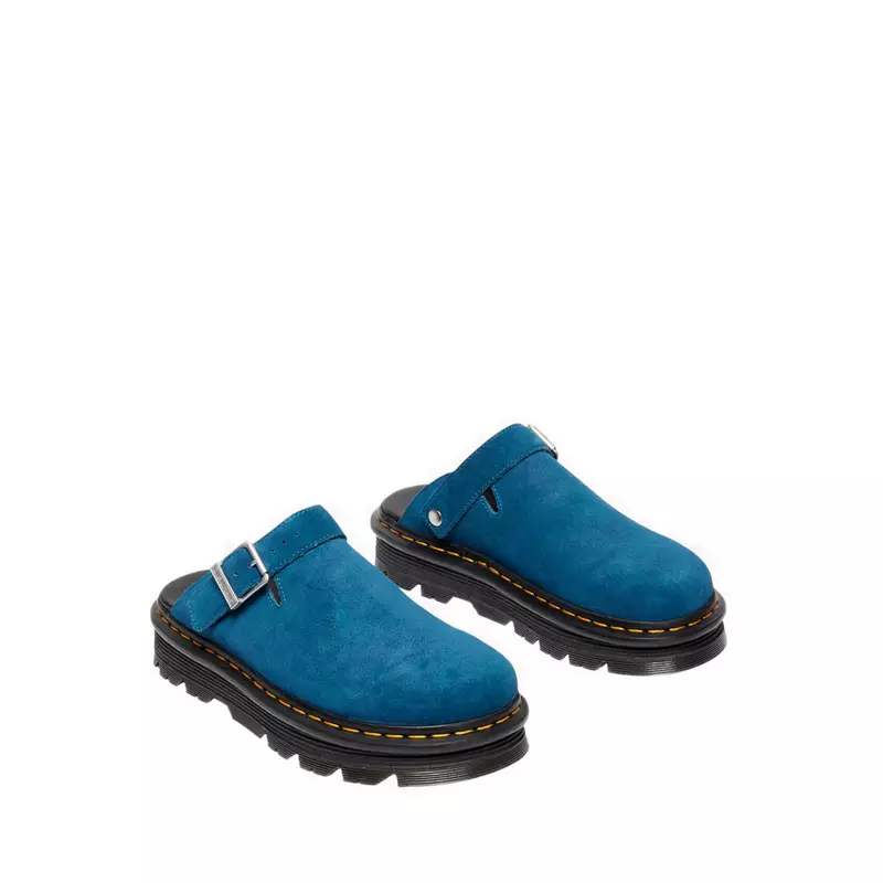 Dr. Martens ZebZag Mule Blue Suede