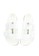 Birkenstock white Arizona Birko-Flor Triple Sandals A2830SHF3550EAGS_4