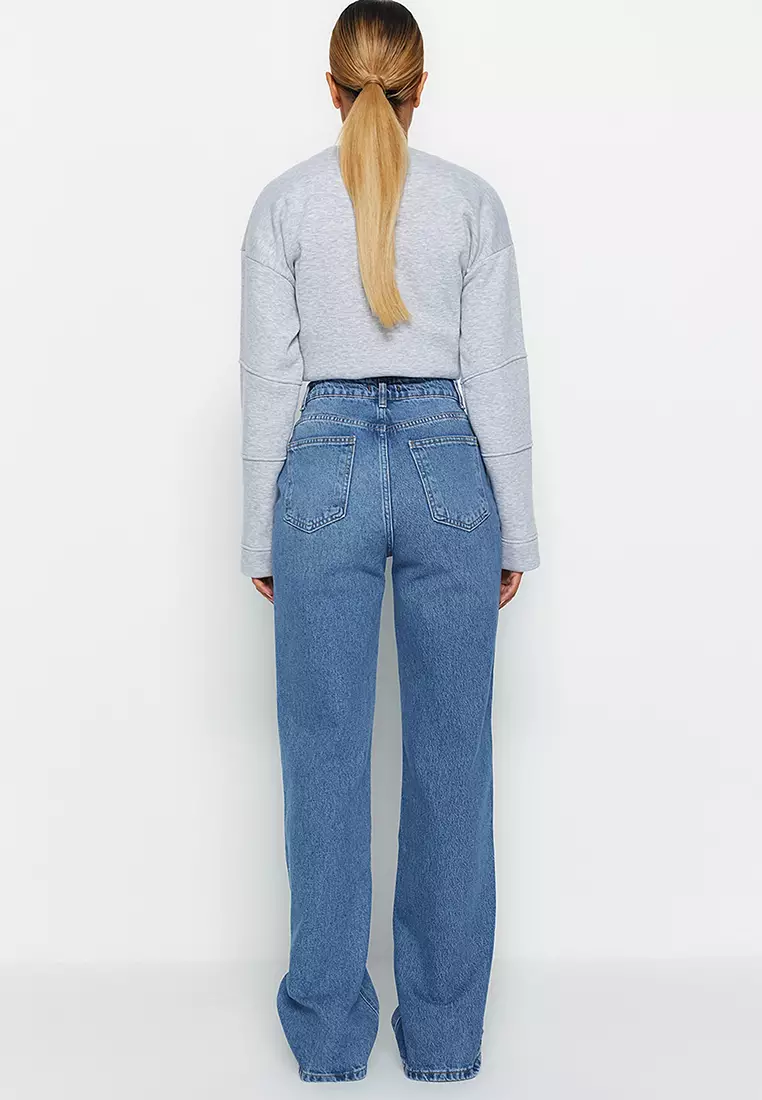 High Waist Wide Leg Jeans
