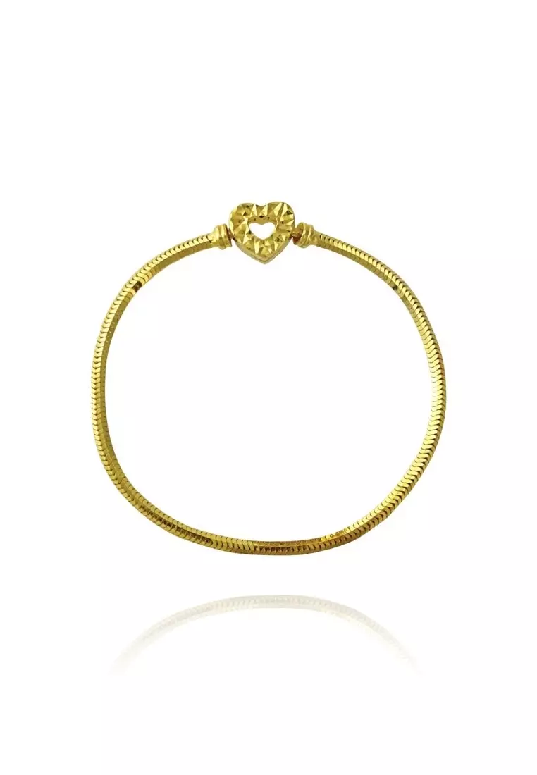 Gold on sale love bracelet