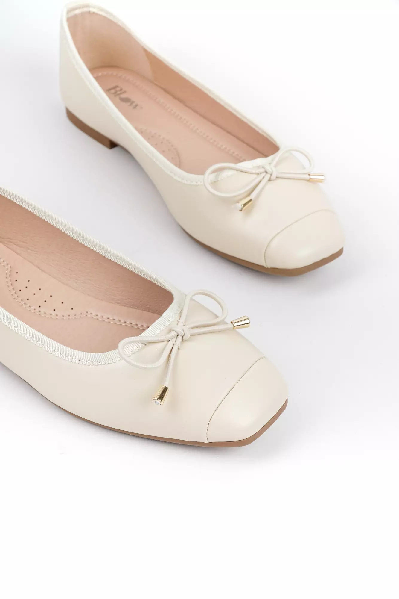 Blow BLNW 0102 Ayla Flats Shoes Wanita Sepatu Hitam Balet Women Shoes