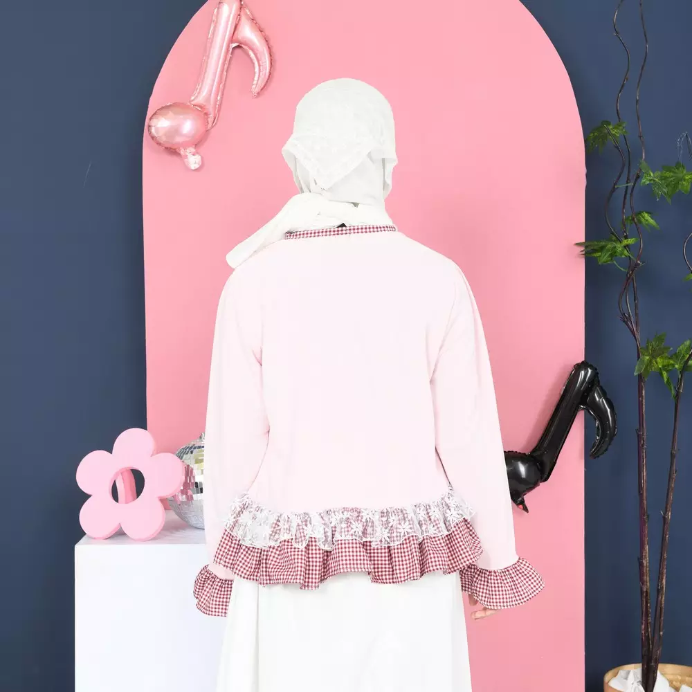 Nira Blouse - S. Pink M19873 R69S2