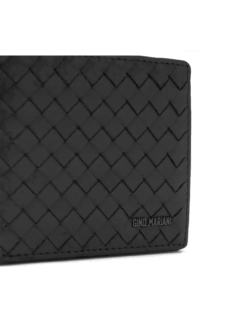 Dompet Kulit Pria Gino Mariani Kenji Black