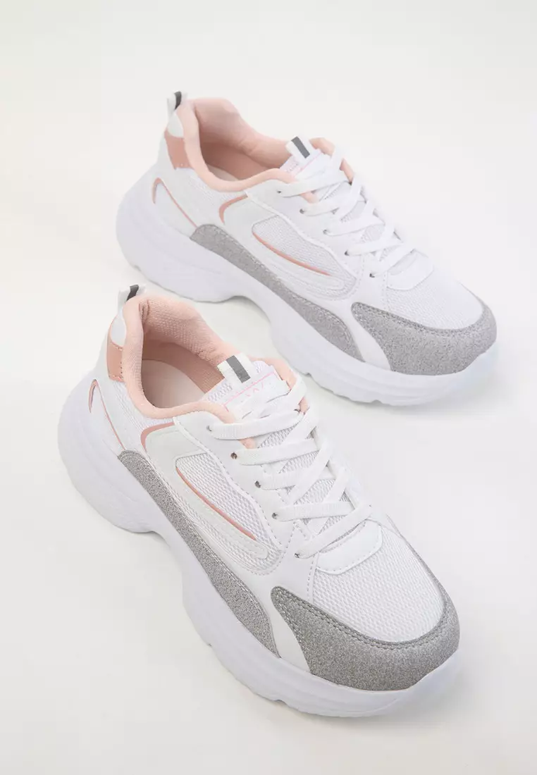 White-Ice-Powder-Y Women's Sneaker 18802