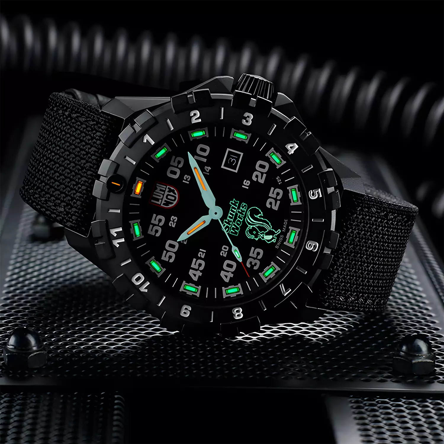 Luminox F-117 Nighthawk x Skunk Works - Heritage Wristwatch - 44 mm - 6442.H.SET