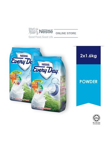 Buy Nestle Nestle Everyday Milk Powder Soft Pack 1 6kg X 2 Packs Online Zalora Malaysia