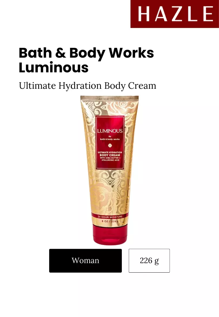 Bath & Body Works Luminous Ultimate Hydration Body Cream Woman 226 gr