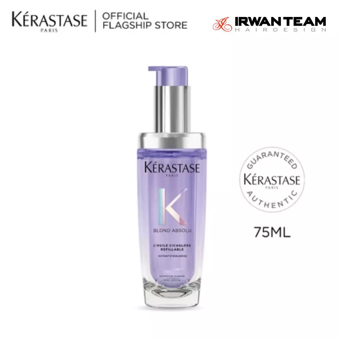 [NEW LAUNCH] Kerastase Blond Absolu Hair Oil 75ml Hair Oil for Bleached Hair - Serum Rambut untuk Rambut Dibleach