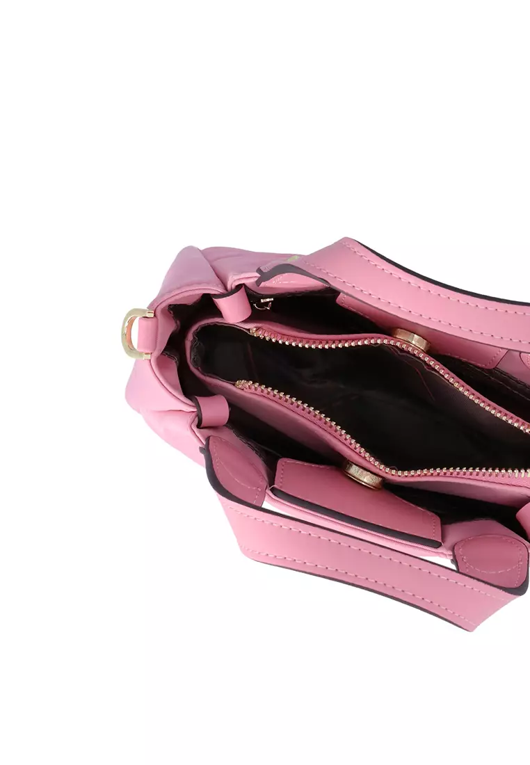 Cuddly Nylon Handbag S - Pink
