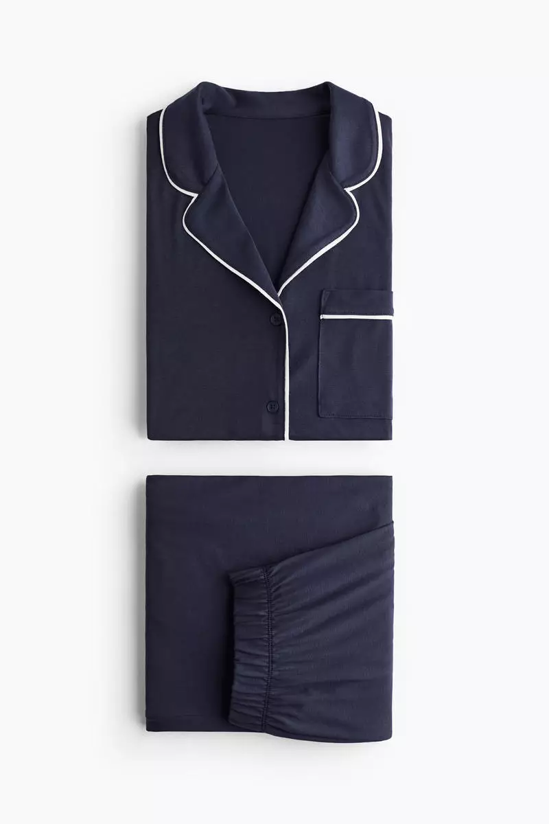 Viscose-blend pyjamas