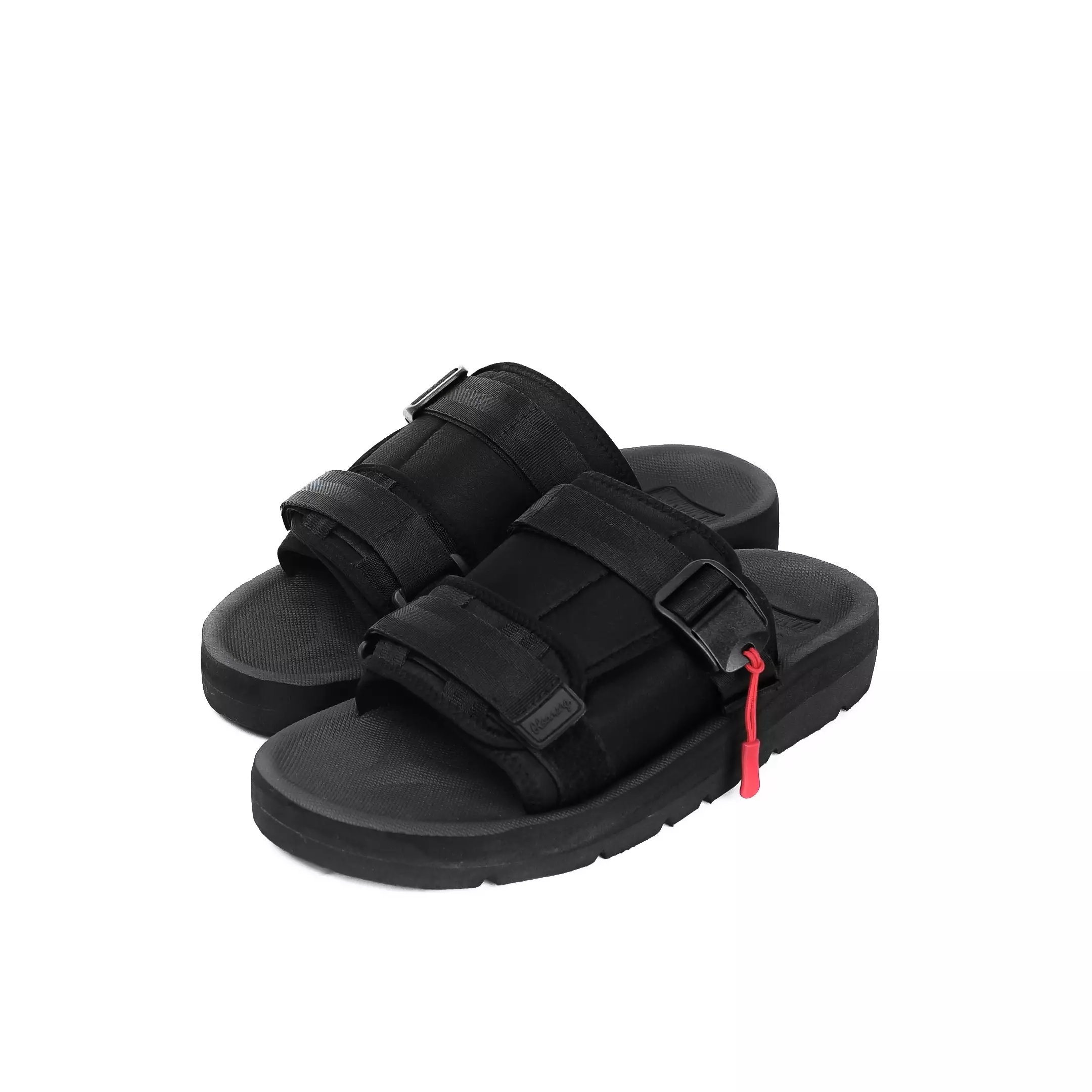 Achromo Lith Sandal Gunung Selop Casual Hitam Unisex / Sandal Slide Hiking Adventure