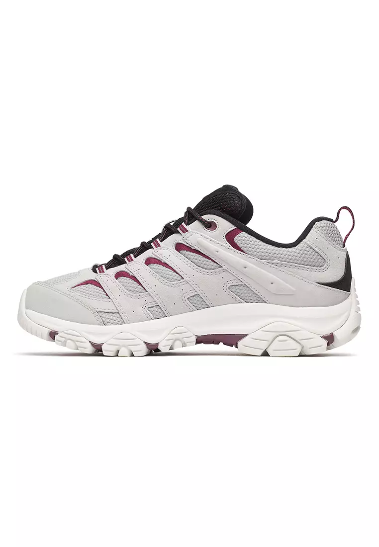 Moab 3 - Pigeon/Dark Cherry Men's Hiking Shoes
