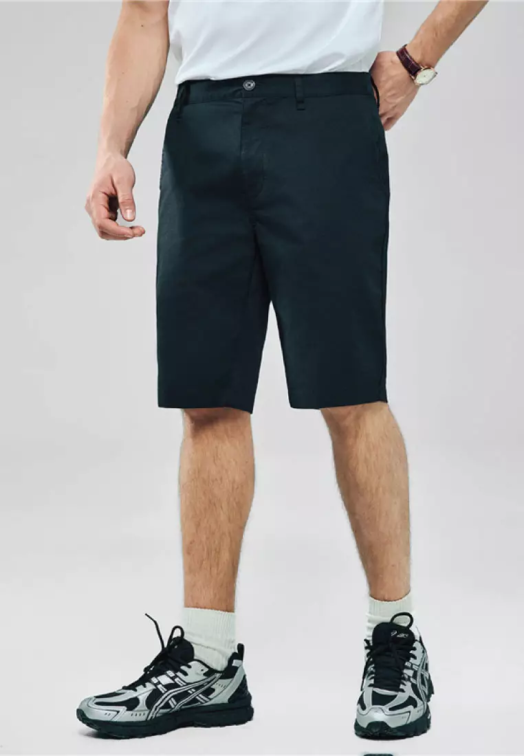 Men's Slim Tapered Hidden Comfort Bermuda Shorts 01106202