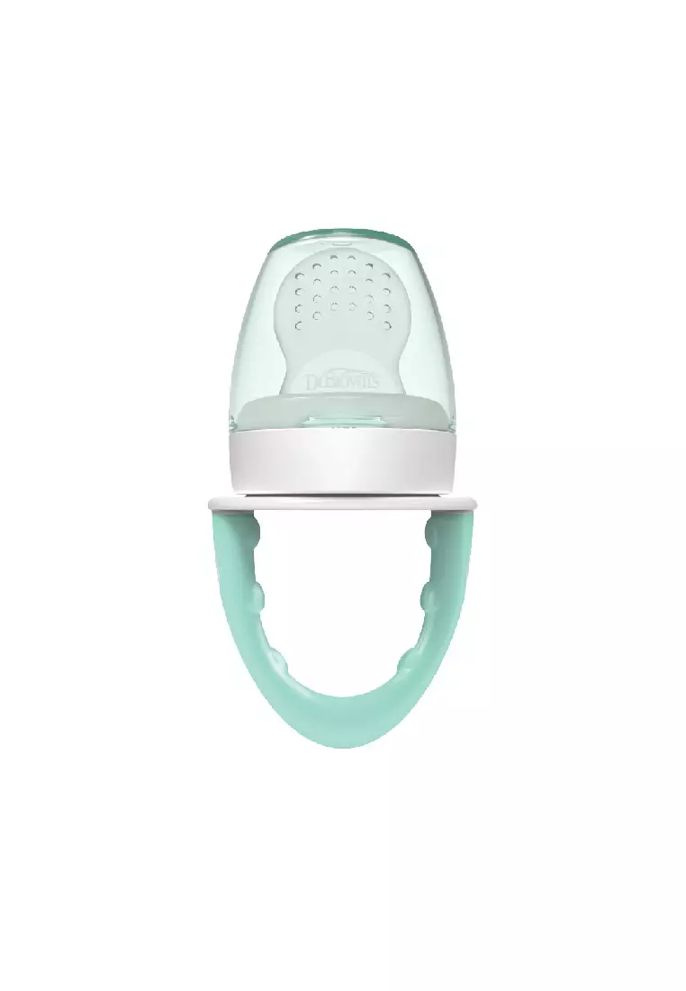 Dr. Brown's Fresh First Silicone Feeder Mint & Grey 2 Count