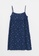 LC WAIKIKI blue U Neck Printed Strap Women's Nightgown 26901AA45B5535GS_4