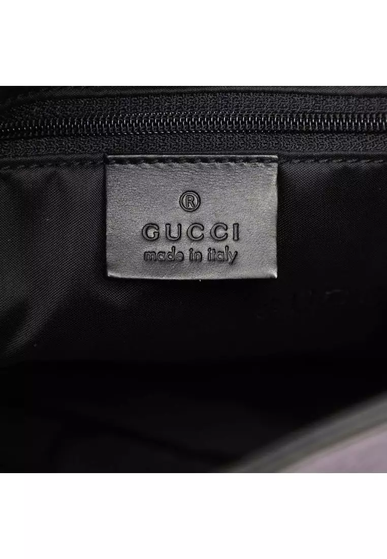 Pre-Loved Gucci Velvet Jackie Shoulder Bag