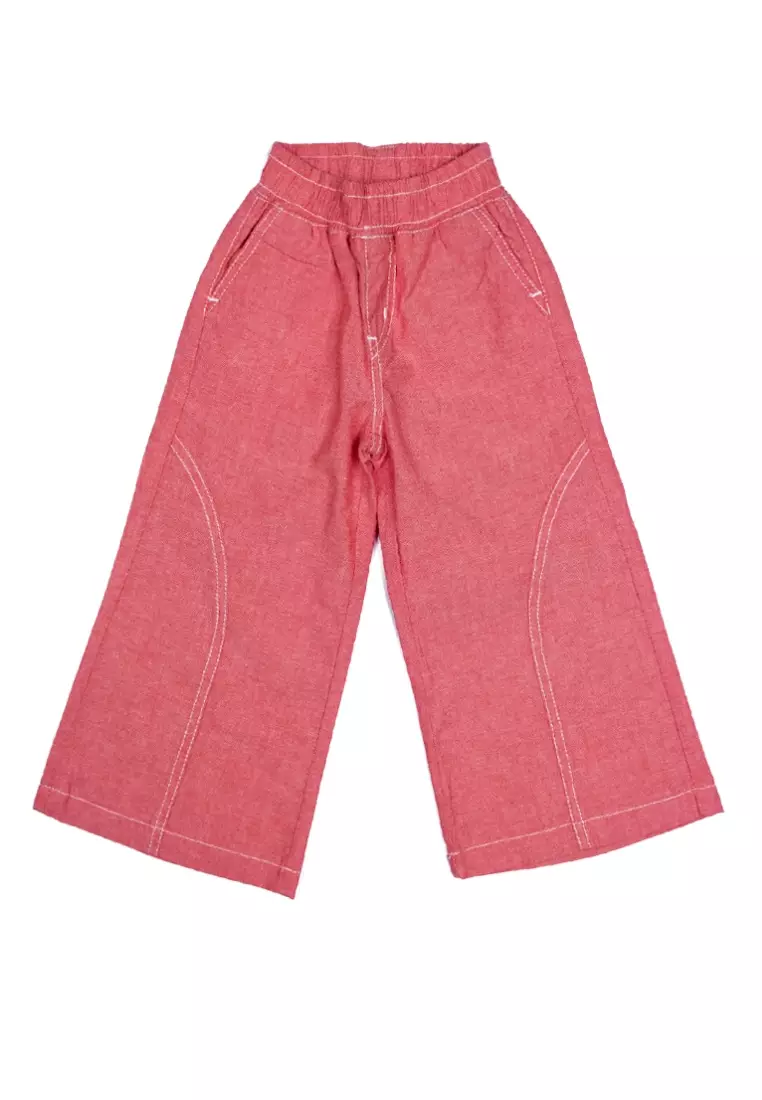 Sakura Wide Leg Bottom - Pink