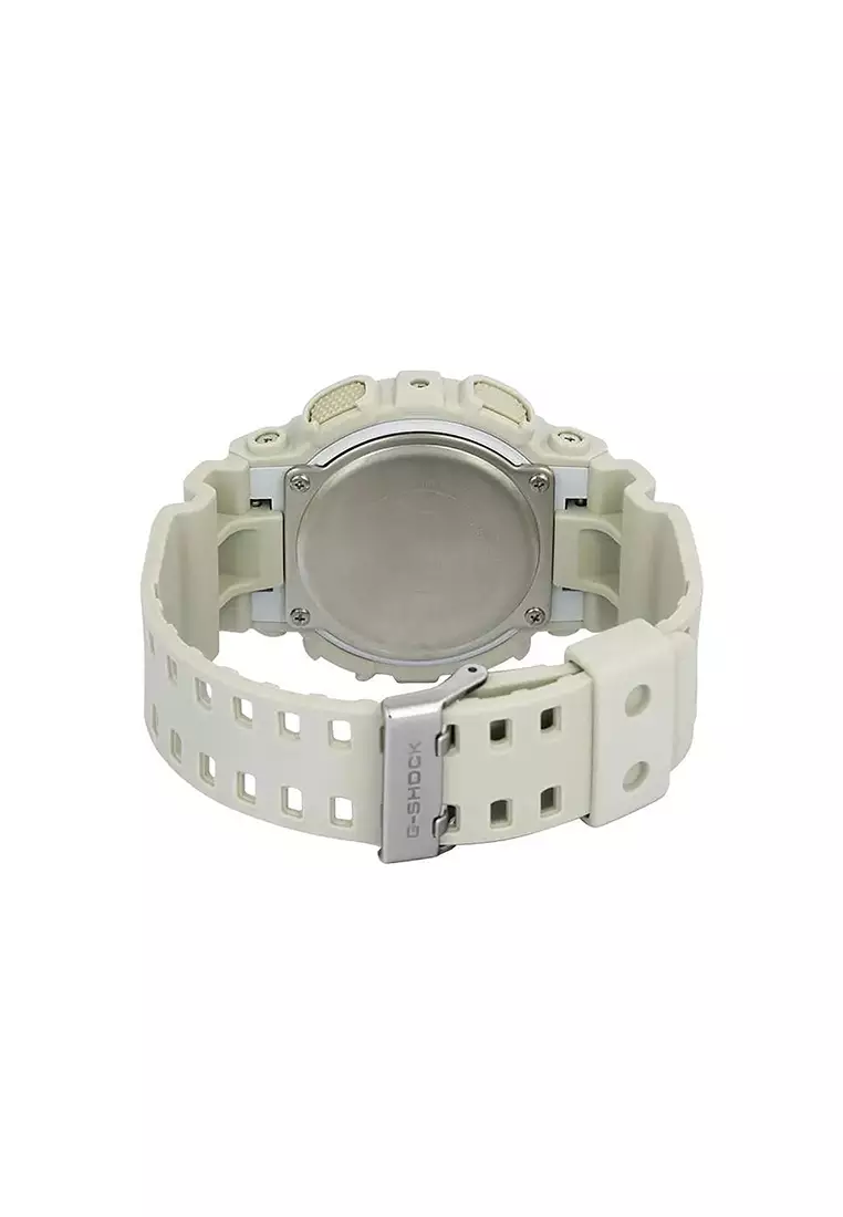 G-Shock GA-110AS-5ADR Men Analog-Digital Watch with Beige Resin Band