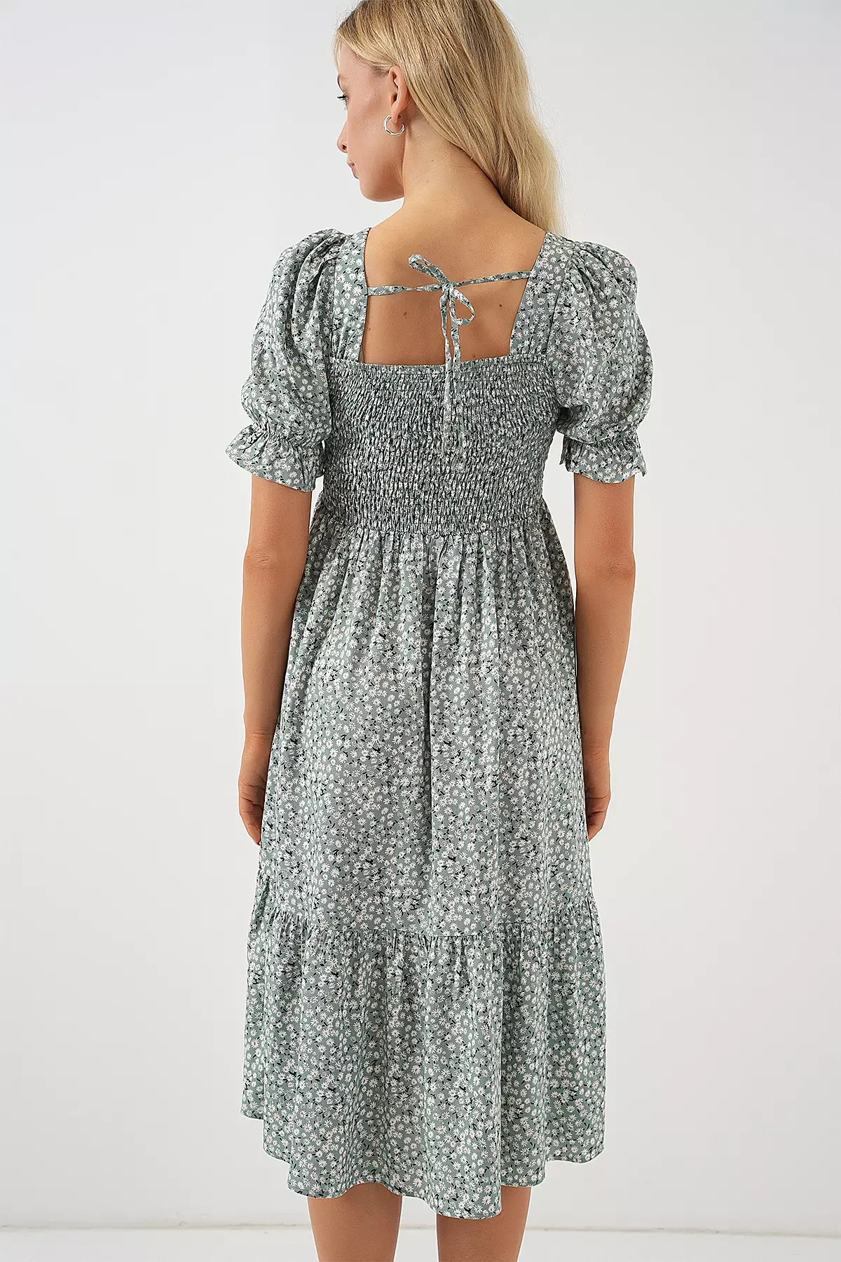 Viscose Midi Dress