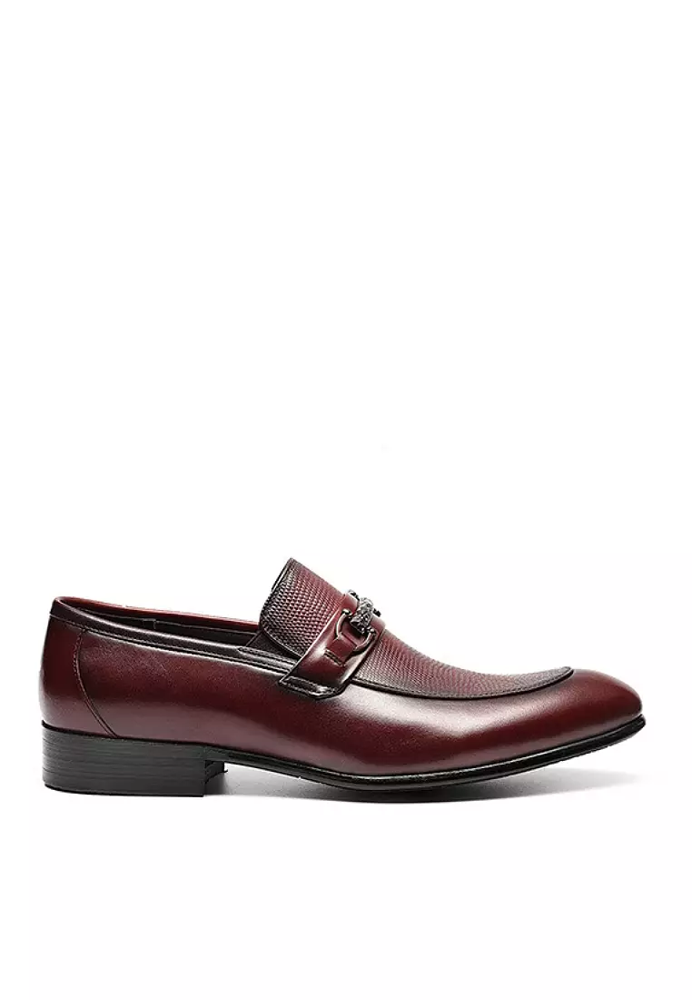 Discount on Twenty Eight Shoes  shoes - SKU: VANSA  Embossed Top Layer Cowhide Loafer VSM-F06