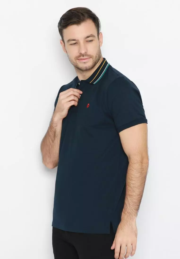 MATSUDA Kaos Polo Shirt Pria Kerah Ikoma