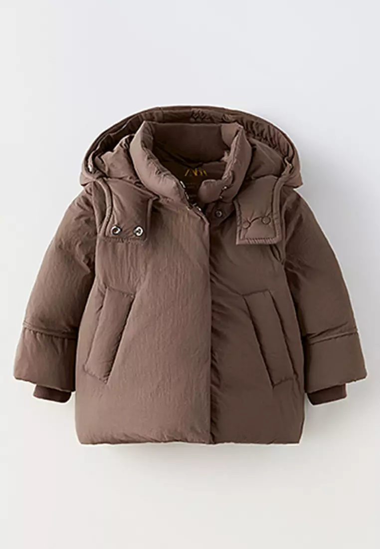 Zara Puffer Coat Coat Winter Zara ZARA Down Jacket 2025 Buy ZARA