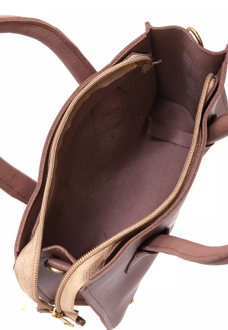 Berly Women's Small Bag Design Casual Pemium Quality - Mocca