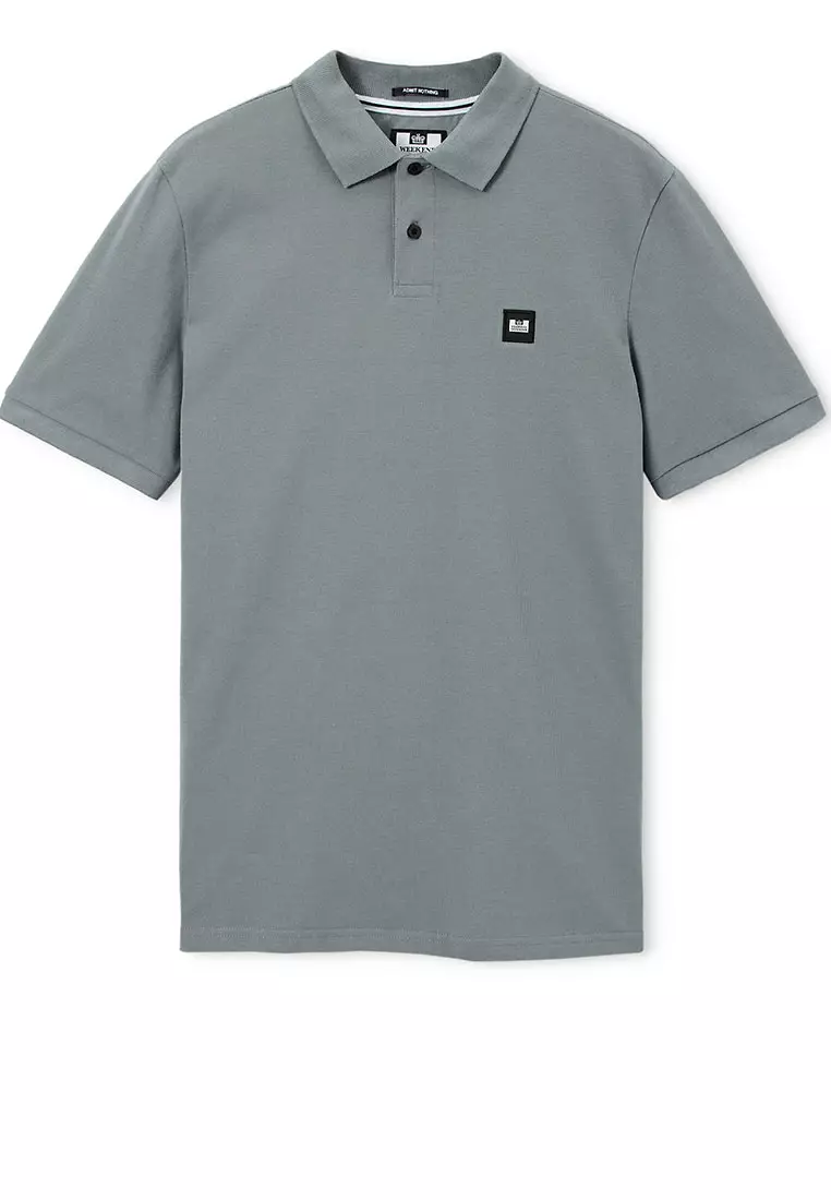 MENS PORPOISE CANEIROS BADGE POLO
