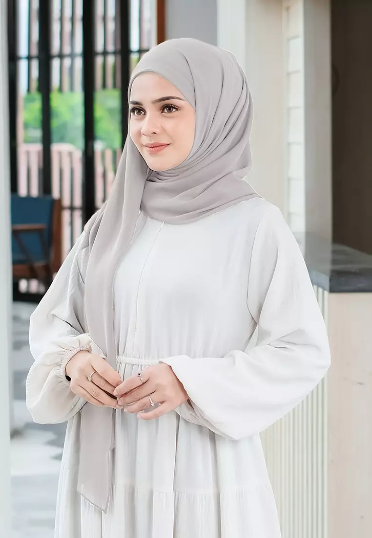 HIJAB INSTAN PAULA - GREY