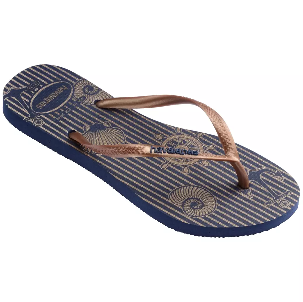 [ONLINE EXCLUSIVE] Havaianas 2356 Slim Nautical Nav/Ros - Sandal Wanita