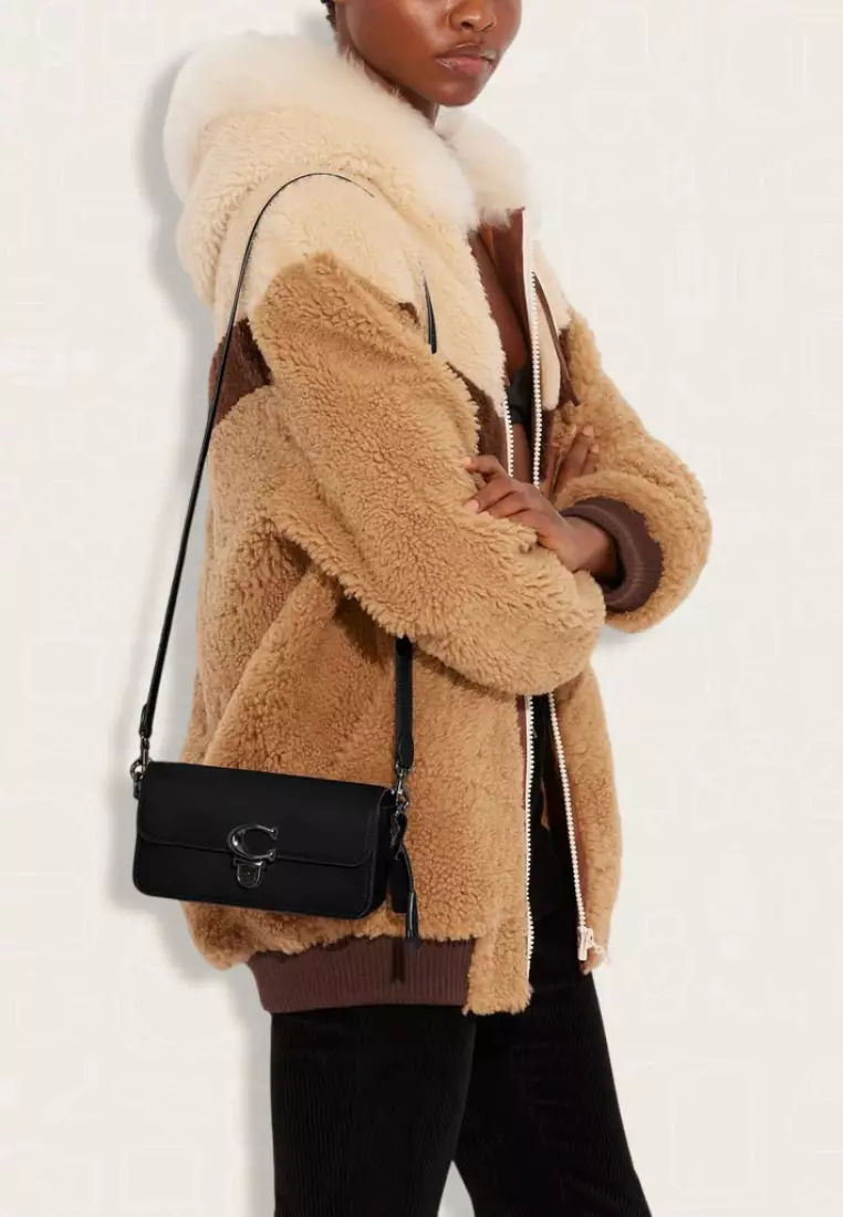 Coach Studio Baguette Shoulder Bag Black