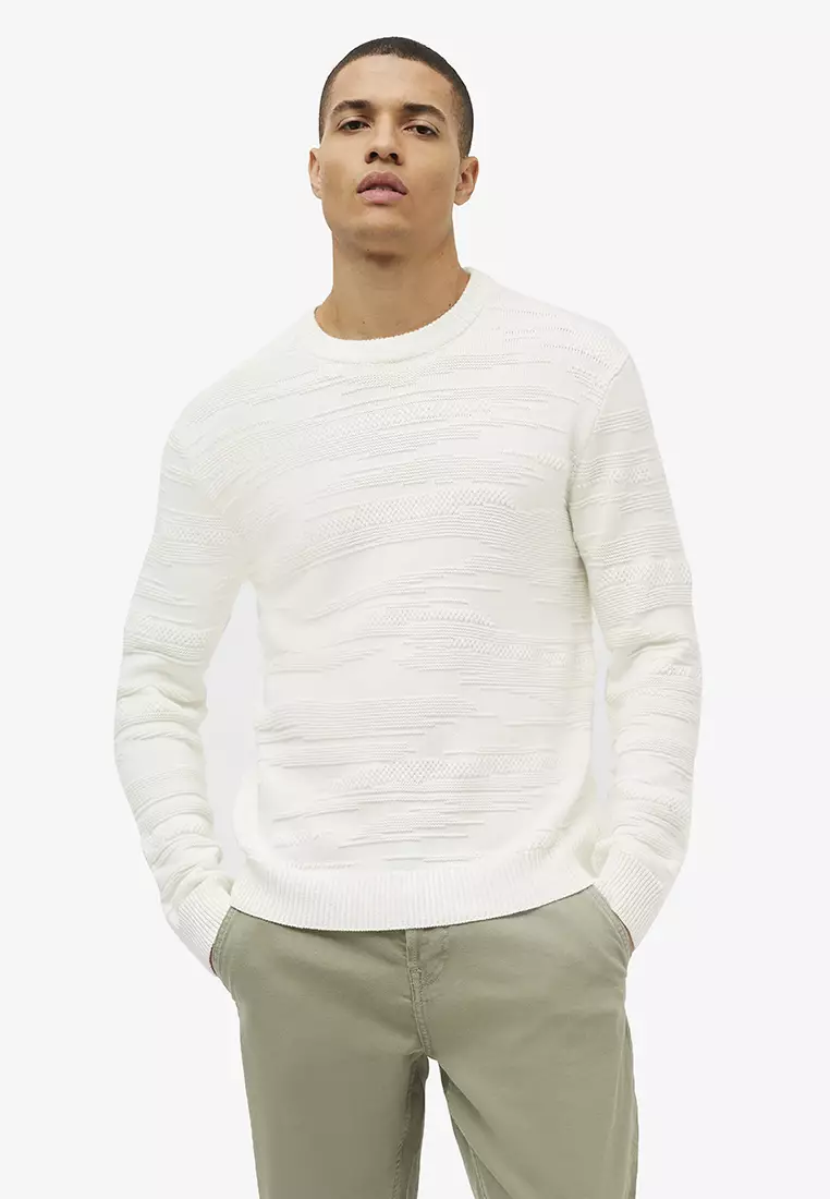 French connection white on sale jumper