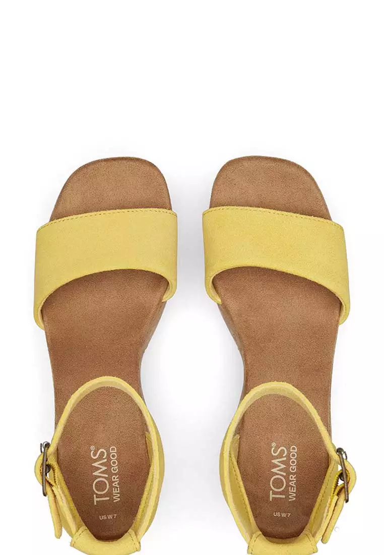 Yellow toms womens cheap