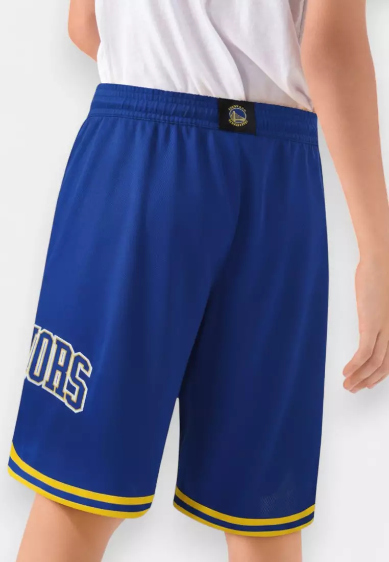 Golden State Warriors Kids Shorts Team Arc Wordmark